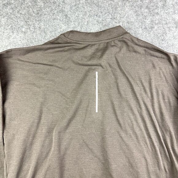 Nike Therma Sphere Element Running Top Womens S Brown Swoosh Athletic Thumbholes - Picture 5 of 14